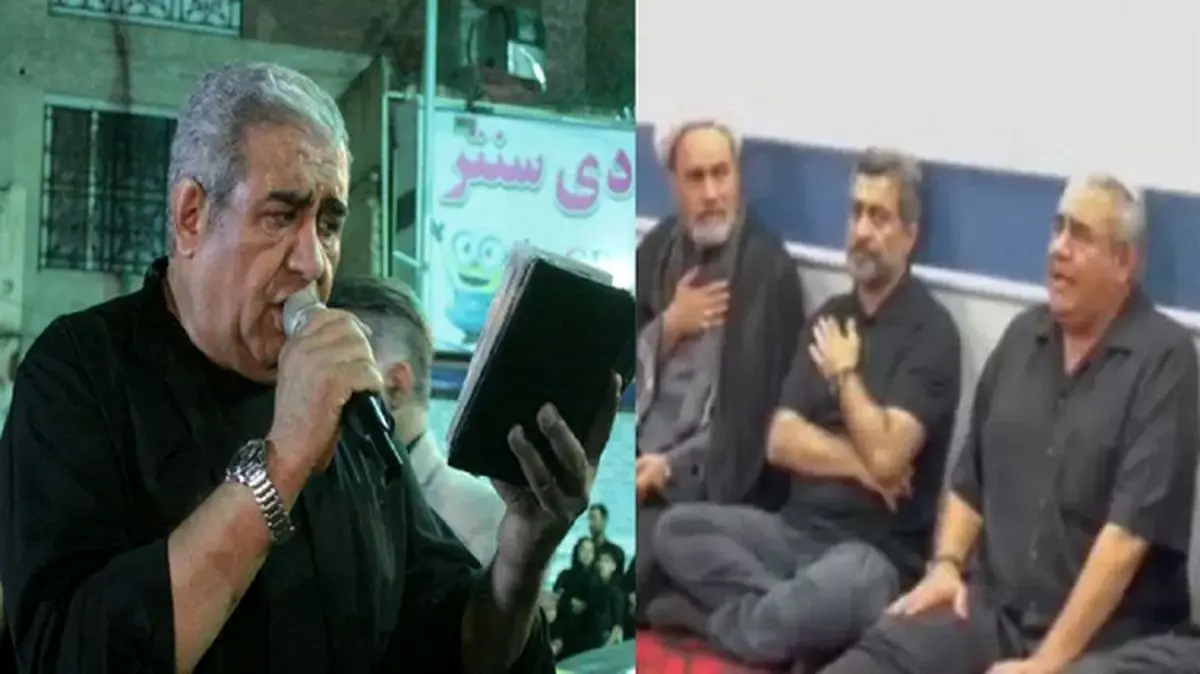 مداحی مجید شهریاری، بازیگر کشورمان در مسیر پیاده روی اربعین