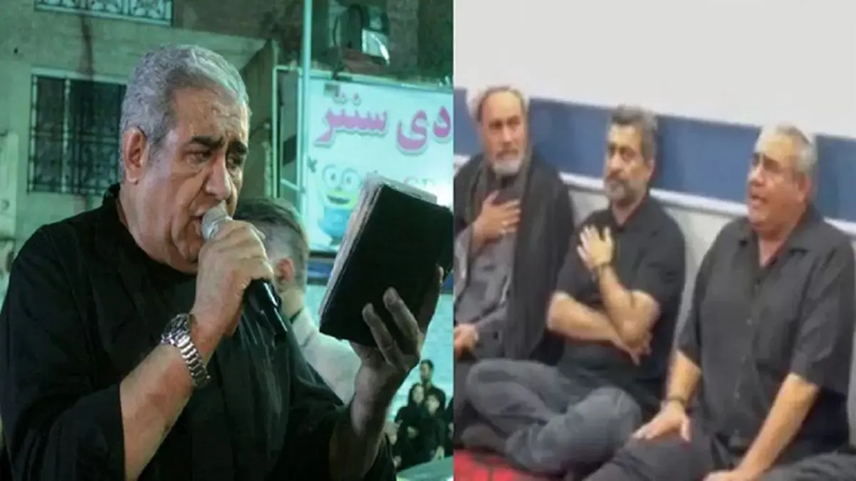مداحی مجید شهریاری، بازیگر کشورمان در مسیر پیاده روی اربعین