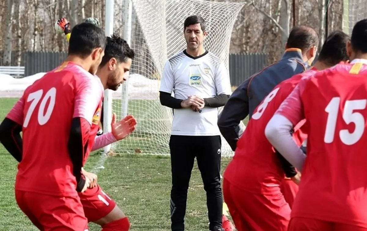 گزارش تمرین پرسپولیس قبل از بازی با سپاهان