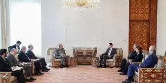 رایزنی مشاور ارشد وزیر امور خارجه با بشار اسد