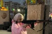 عکس/ دو قاب جالب از آموزش‌های نظامی جانفدا در تهران