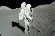 عکسی که اولین انسان روی ماه از دوستش گرفت 