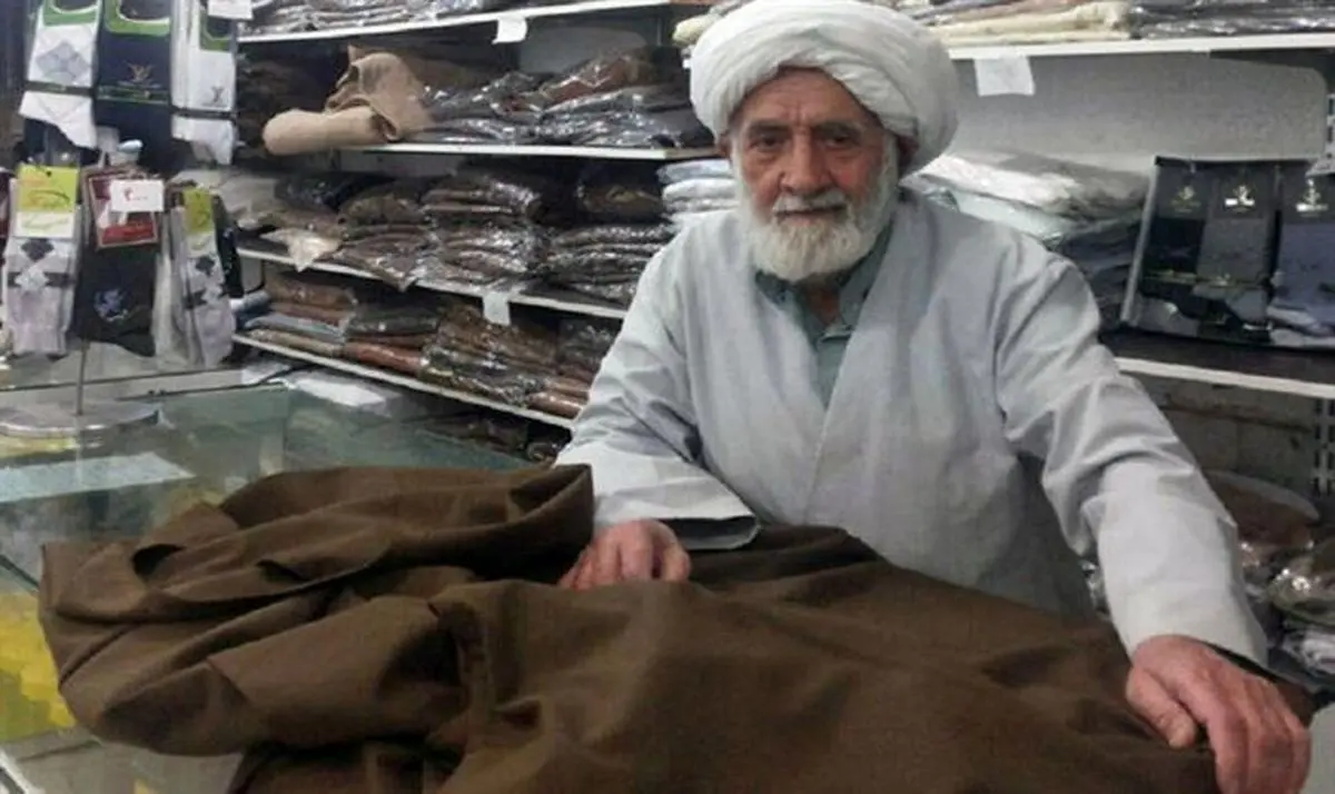 ۲۵ سال خیاطی برای آیتالله بهجت