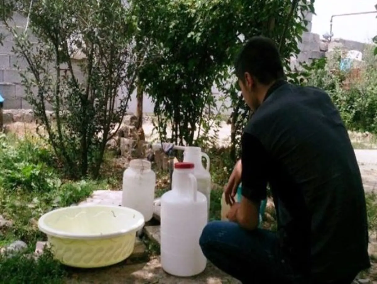 شهرستانی که برای استحمام آب ندارند