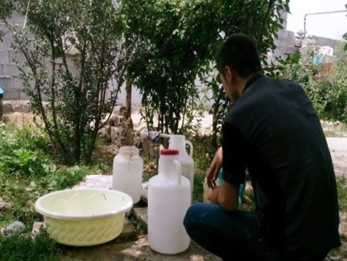 شهرستانی که برای استحمام آب ندارند