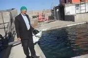 توانستم با پرورش ماهی، برای دو پسر بیکارم اشتغال ایجاد کنم