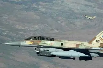 پرواز جنگنده های اسرائیلی بر فراز بیروت
