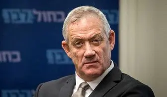 گانتس: نمی‌خواهم در دولتی که نتانیاهو حضور دارد، باشم