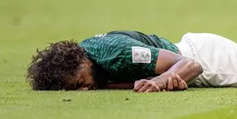 مدافع عربستان جام جهانی را از دست داد+تصاویر