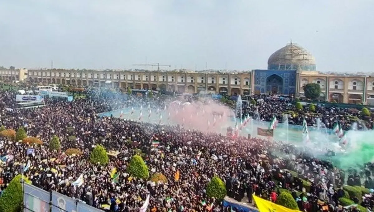واکنش آسوشیتدپرس به حماسه ایرانیان جشن چهل و پنجمین سالگرد انقلاب