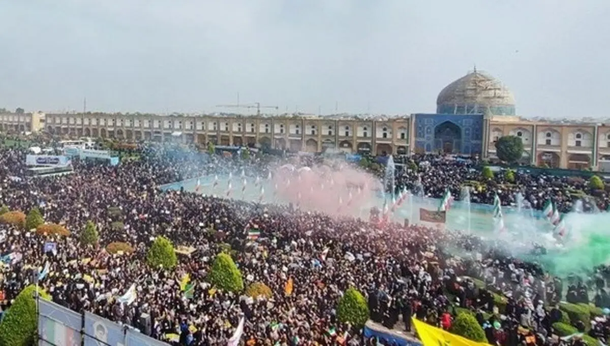 واکنش آسوشیتدپرس به حماسه ایرانیان جشن چهل و پنجمین سالگرد انقلاب 