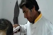 رجب؛ آرایشگر پیوند کلیه‌ای که برای ترویج نماز دستمزد نمی‌گیرد