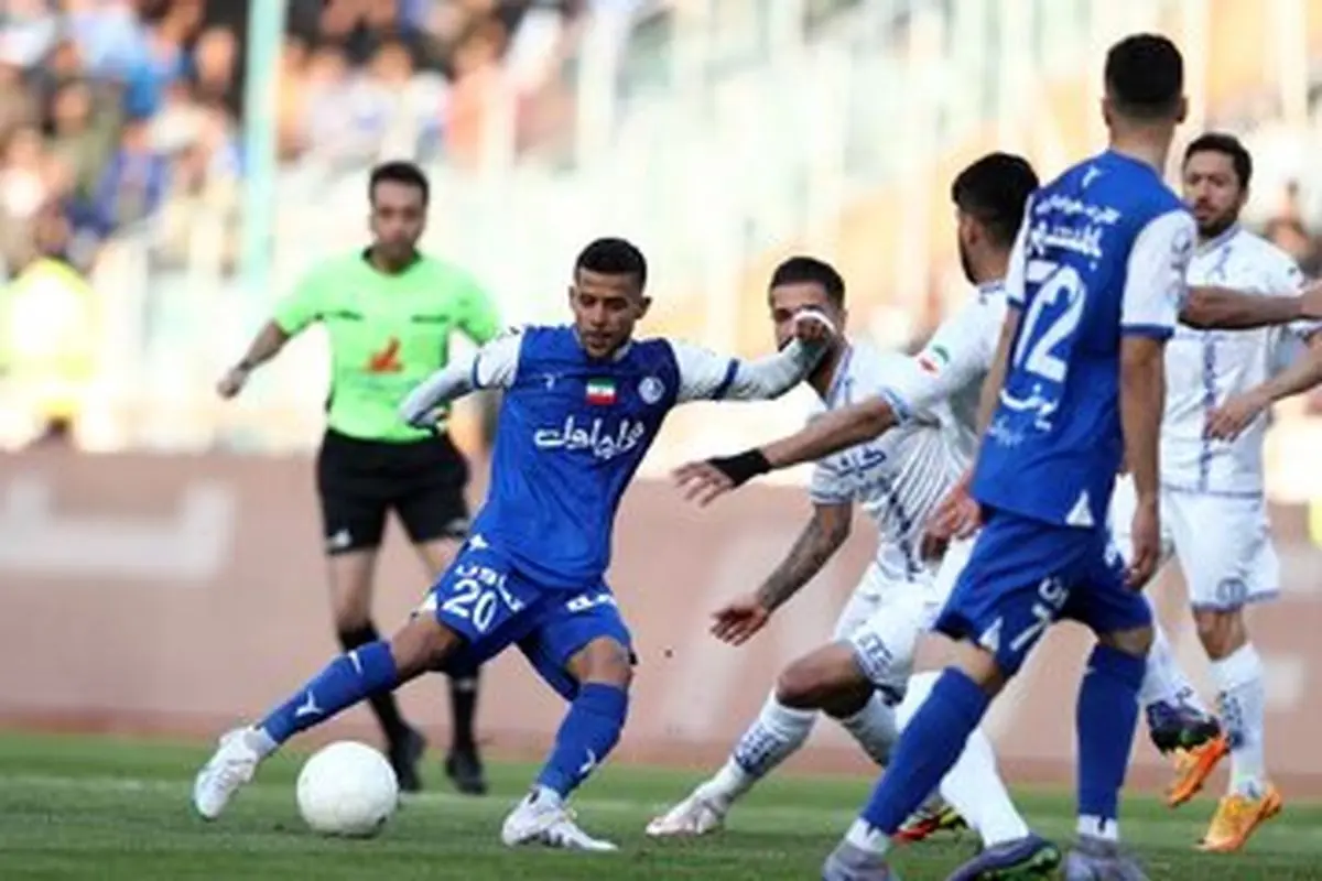 عکس جدید باشگاه استقلال از گل آفساید گل گهر