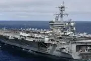 نزدیک شدن ناو گروه آبراهام لینکلن به سواحل ایران+ عکس