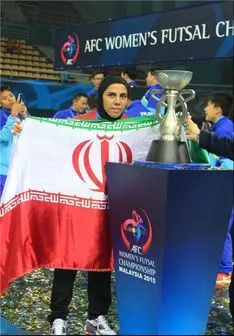 مشهورترین زن فوتبالیست ایرانی:من شیفته عابدزاده هستم+تصاویر