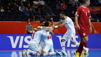 پخش زنده بازی تیم ملی فوتسال ایران و آرژانتین