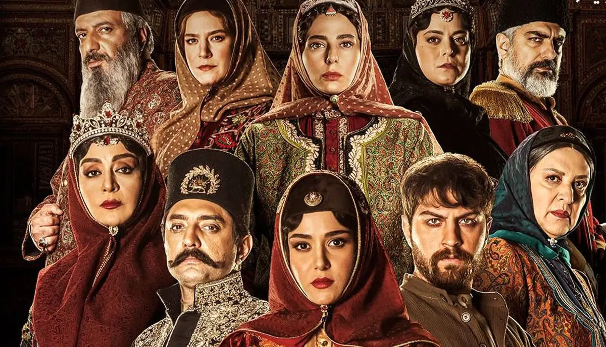 سلفی بازیگران سریال جیران در اکران خصوصی +عکس
