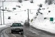 وضعیت جاده ها 13 آذر/ بارش پراکنده برف و باران در محور‌های خراسان رضوی