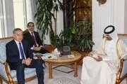 وزیر امور خارجه تاجیکستان با نخست وزیر قطر دیدار کرد