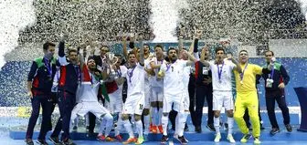 رنکینگ جدید تیم ملی فوتسال ایران در رده بندی جهانی
