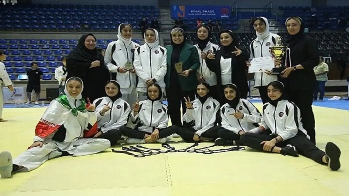 تیم تکواندو دختران نوجوان ایران قهرمان آسیا شد

