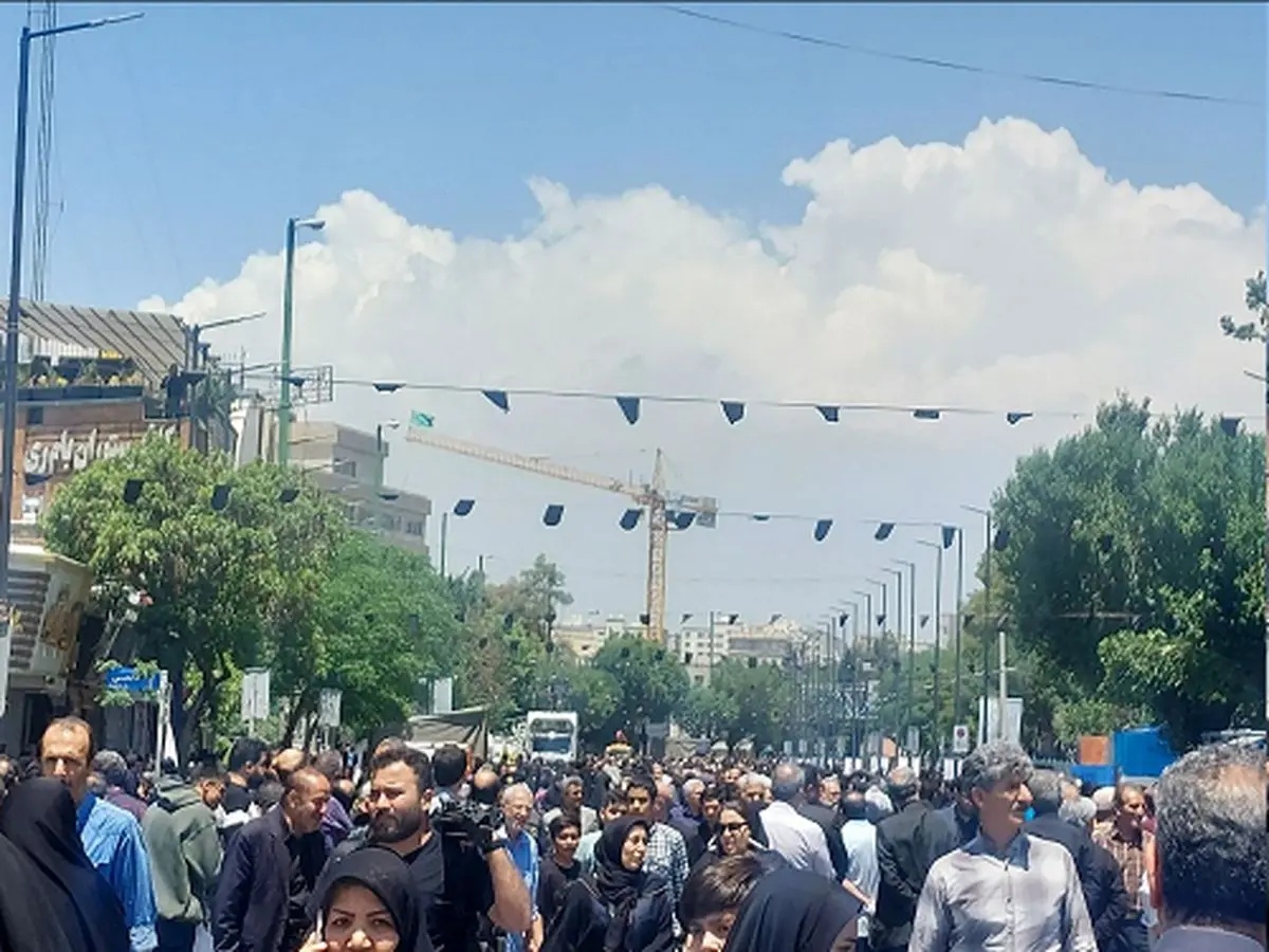 تشییع پیکر شهید امیرعبداللهیان در شهر ری