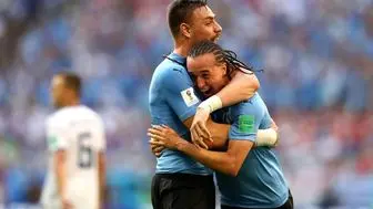 اروگوئه ۳ - روسیه صفر / برتری پر گل اروگوئه مقابل میزبان