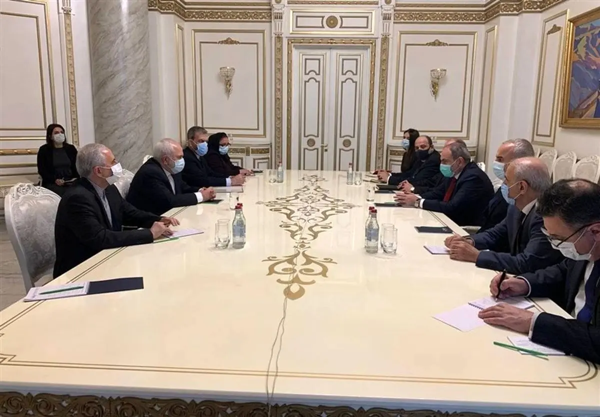 دیدار ظریف و نخستوزیر ارمنستان+ جزئیات
