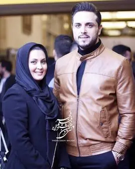 مجری معروف تلویزیون و همسرش در جشنواره+ عکس