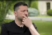 نگرانی زلنسکی از احتمال درگیری نظامی با ایران