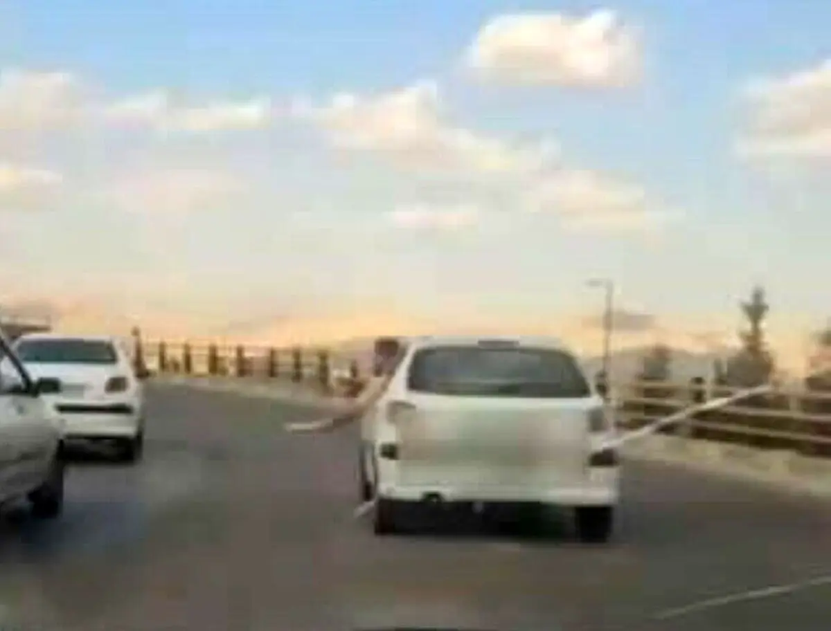 پلیس حال اراذل و اوباش شمشیر به دست را گرفت