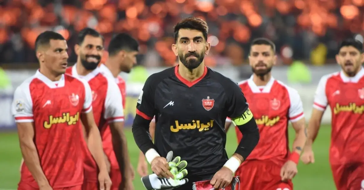 بیرانوند سوپرمن پرسپولیس شد