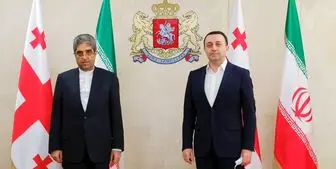 رایزنی سفیر ایران در تفلیس با وزیر دفاع گرجستان