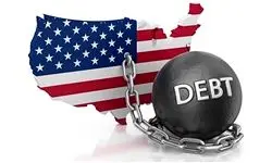 سایه بدبختی بدهی 20 تریلیون دلاری آمریکا بر دیگر کشورها