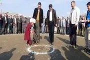 عملیات ساخت مدرسه ای سه کلاسه در یکی از روستاهای گنبدکاووس/تصاویر