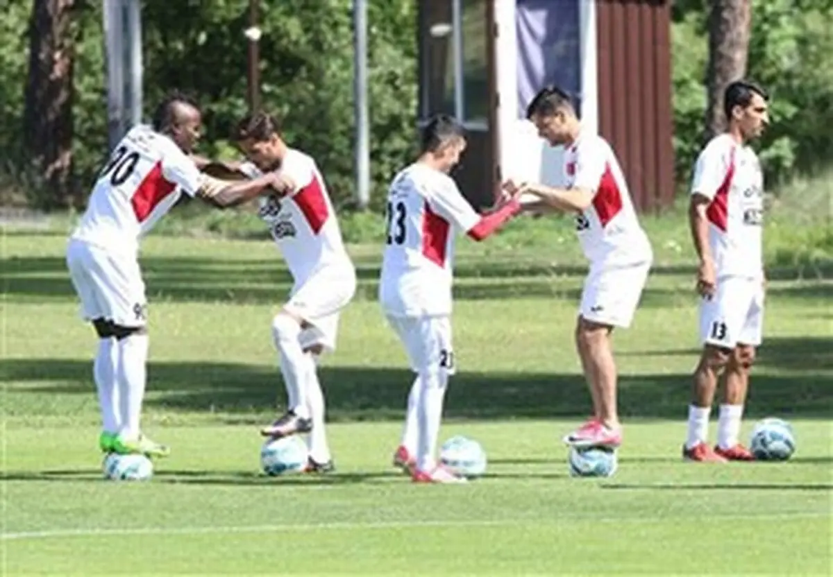 برنامه تمرینات پرسپولیس بعد از زنگ تفریح