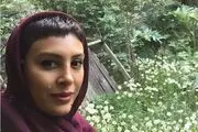سلفی «حدیثه تهرانی» با قاصدک‌ها