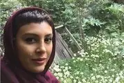 سلفی «حدیثه تهرانی» با قاصدک‌ها