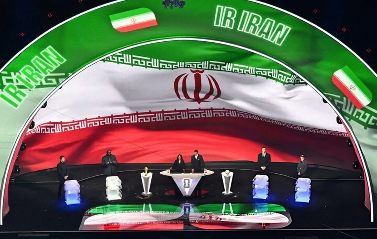 پرچم ایتالیا به جای پرچم ایران در محل برگزاری مسابقات جام جهانی ۲۰۲۶