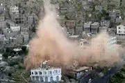 بمباران فراگیر یمن با کمک آمریکا انجام می‌شود 