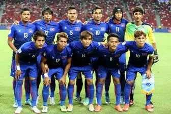 کامبوج با ۲۶ بازیکن به تهران می‌آید