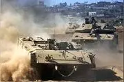 نیروهای اسرائیلی در مرز غزه برای یورش زمینی