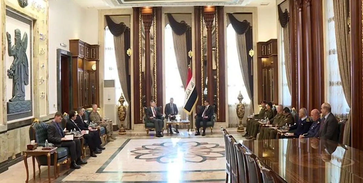 دیدار سفیر آمریکا با وزیر دفاع عراق