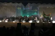 برگزارری نمایشی با موضوع فتنه در میدان امام حسین(ع)