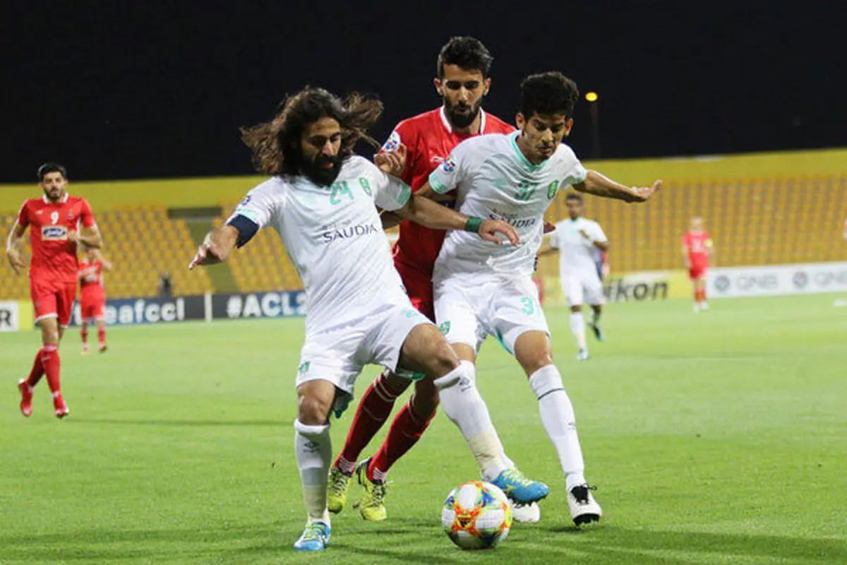 بازیکن پرسپولیس چشم کاپیتان الاهلی را گرفت