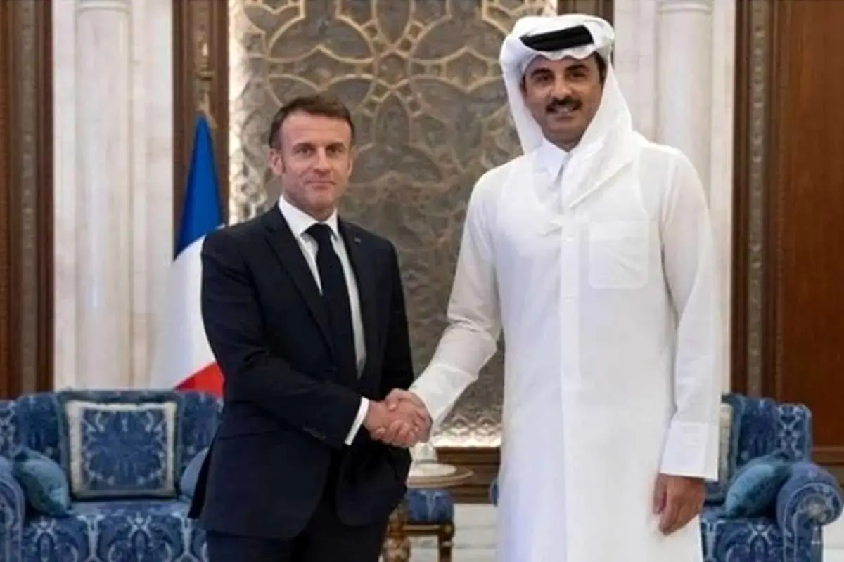  گفت‌وگوی تلفنی امیر قطر و مکرون درمورد ایران