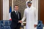  گفت‌وگوی تلفنی امیر قطر و مکرون درمورد ایران