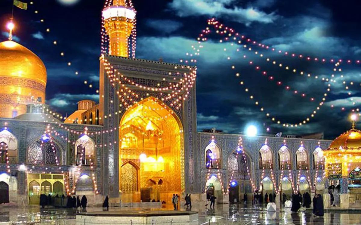 تصویری ناب و دیده نشده از حرم امام رضا(ع)