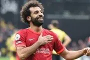 دلداری محمد صلاح به ستاره PSG+ عکس