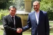 دیدار وزیر امور خارجه کشورمان با همتای ترکمنستانی